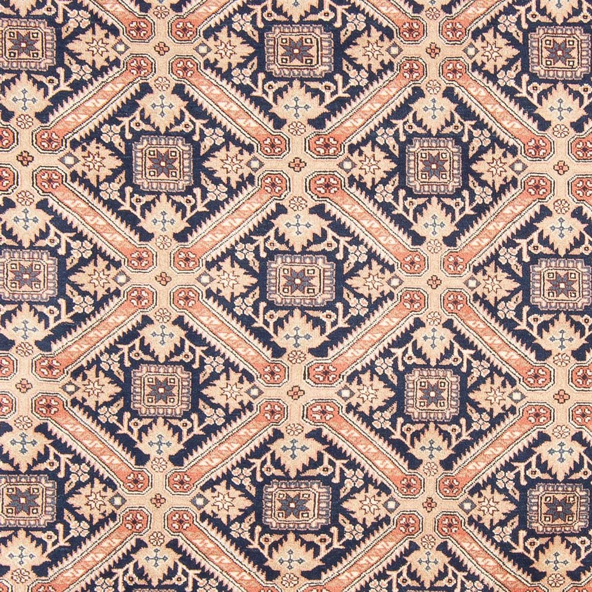 Persisk matta - Nomadic - 286 x 190 cm - mörkblå