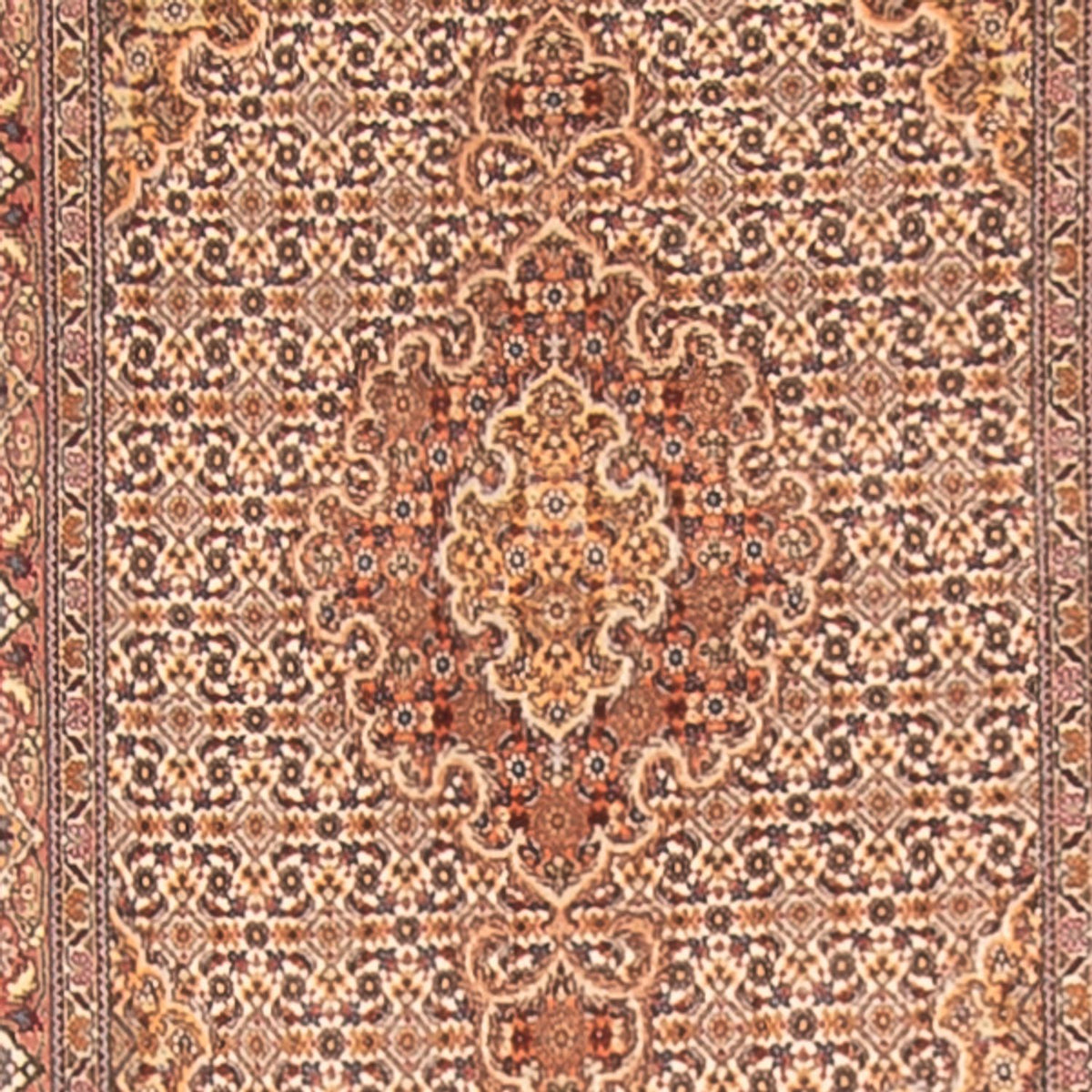 Runner Persisk matta - Tabriz - Royal - 400 x 80 cm - beige