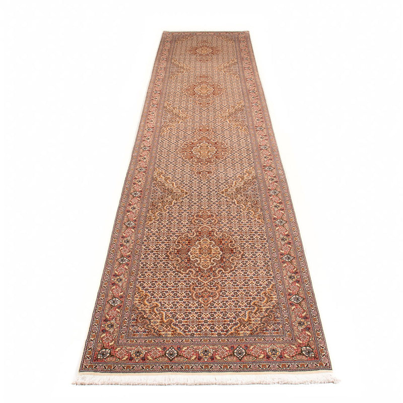 Runner Persisk matta - Tabriz - Royal - 400 x 80 cm - beige