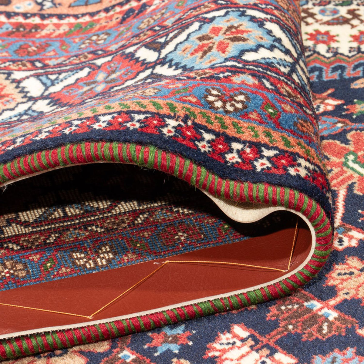 Persisk matta - Nomadic - 300 x 204 cm - mörkblå