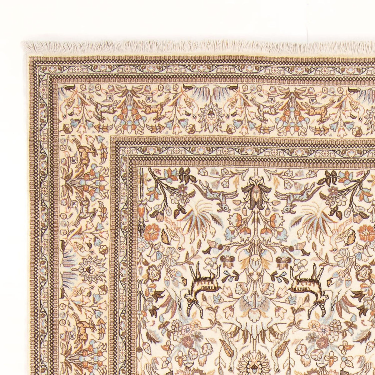 Persisk matta - Tabriz - 290 x 205 cm - grädde