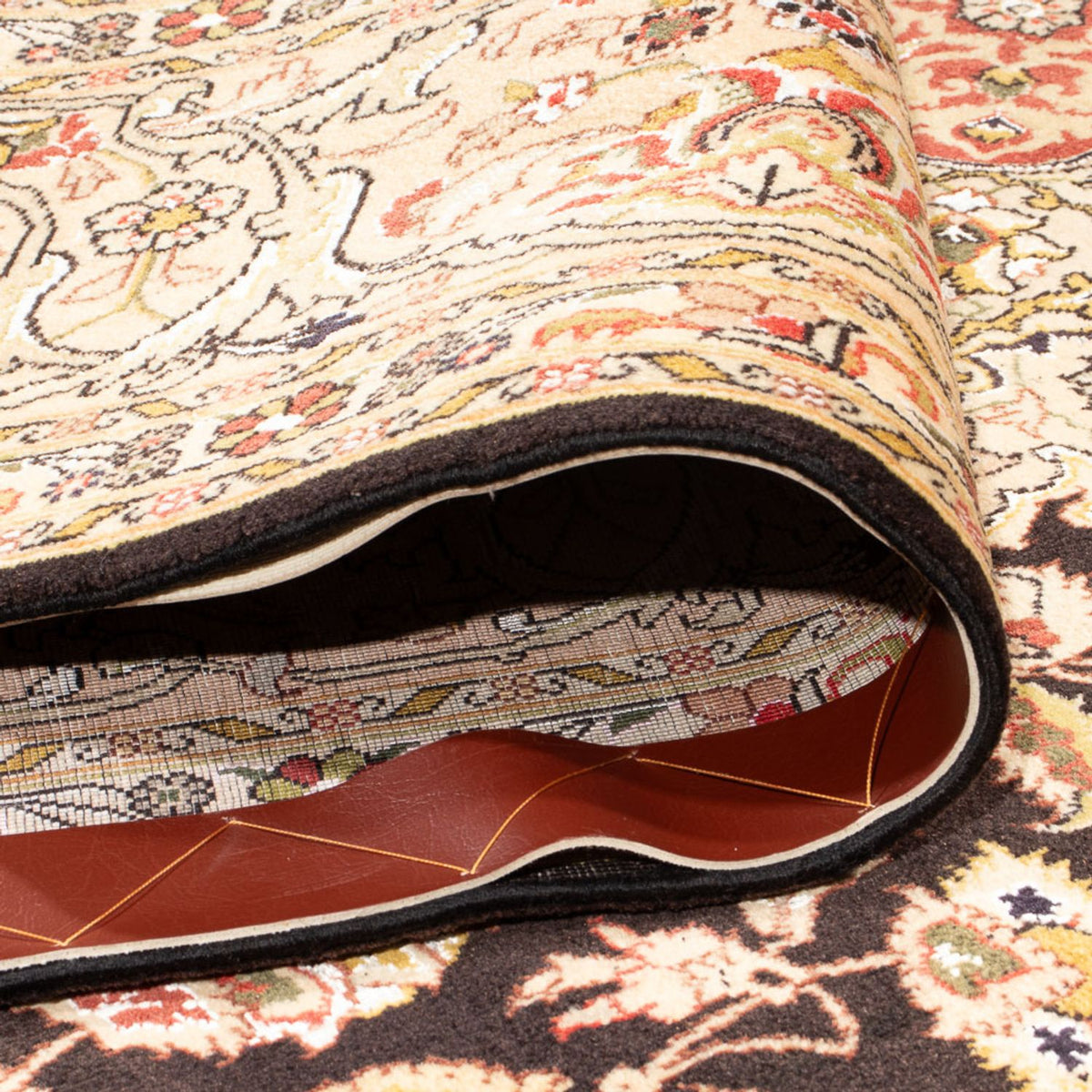 Persisk matta - Tabriz - Royal - 296 x 196 cm - mörkblå