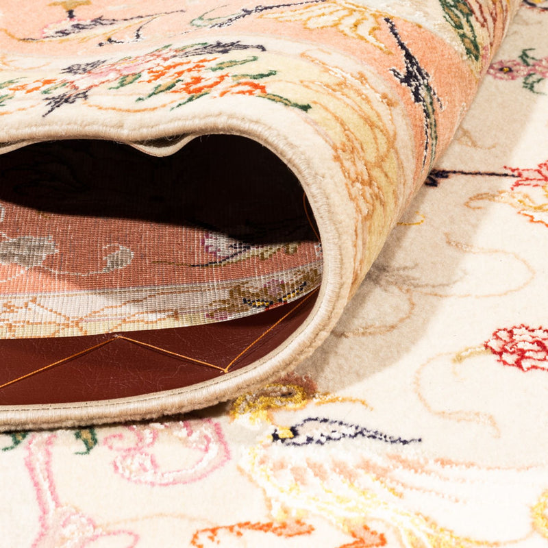 Persisk matta - Tabriz - Royal kvadrat  - 205 x 203 cm - grädde