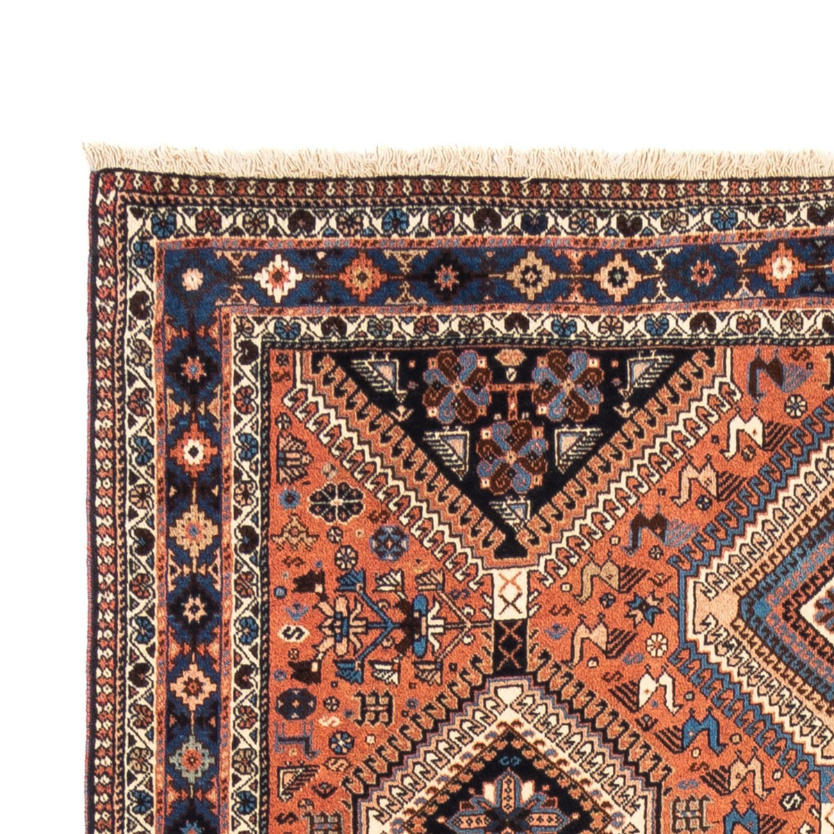 Persisk matta - Nomadic - 244 x 153 cm - röd