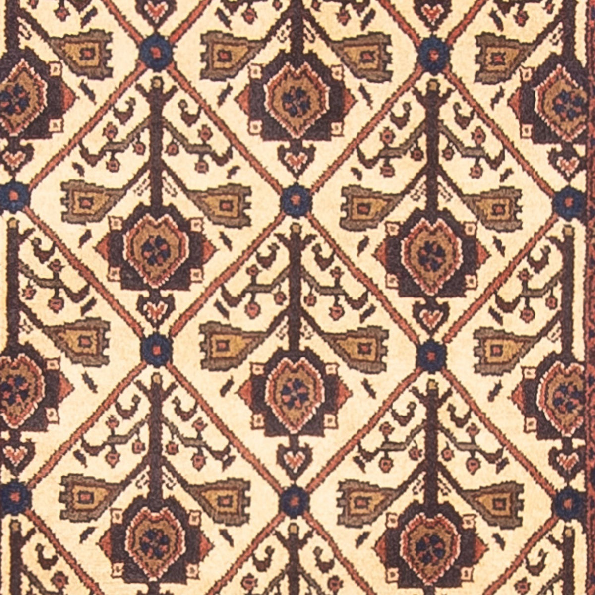 Runner Persisk matta - Nomadic - 414 x 90 cm - beige