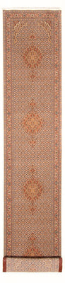 Runner Persisk matta - Tabriz - Royal - 407 x 78 cm - beige