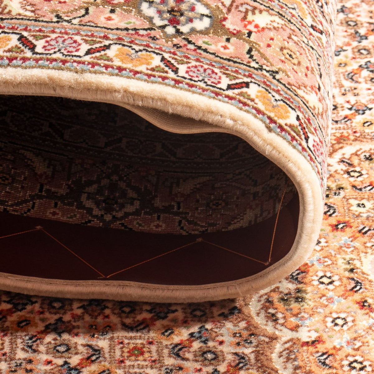 Runner Persisk matta - Tabriz - Royal - 407 x 78 cm - beige