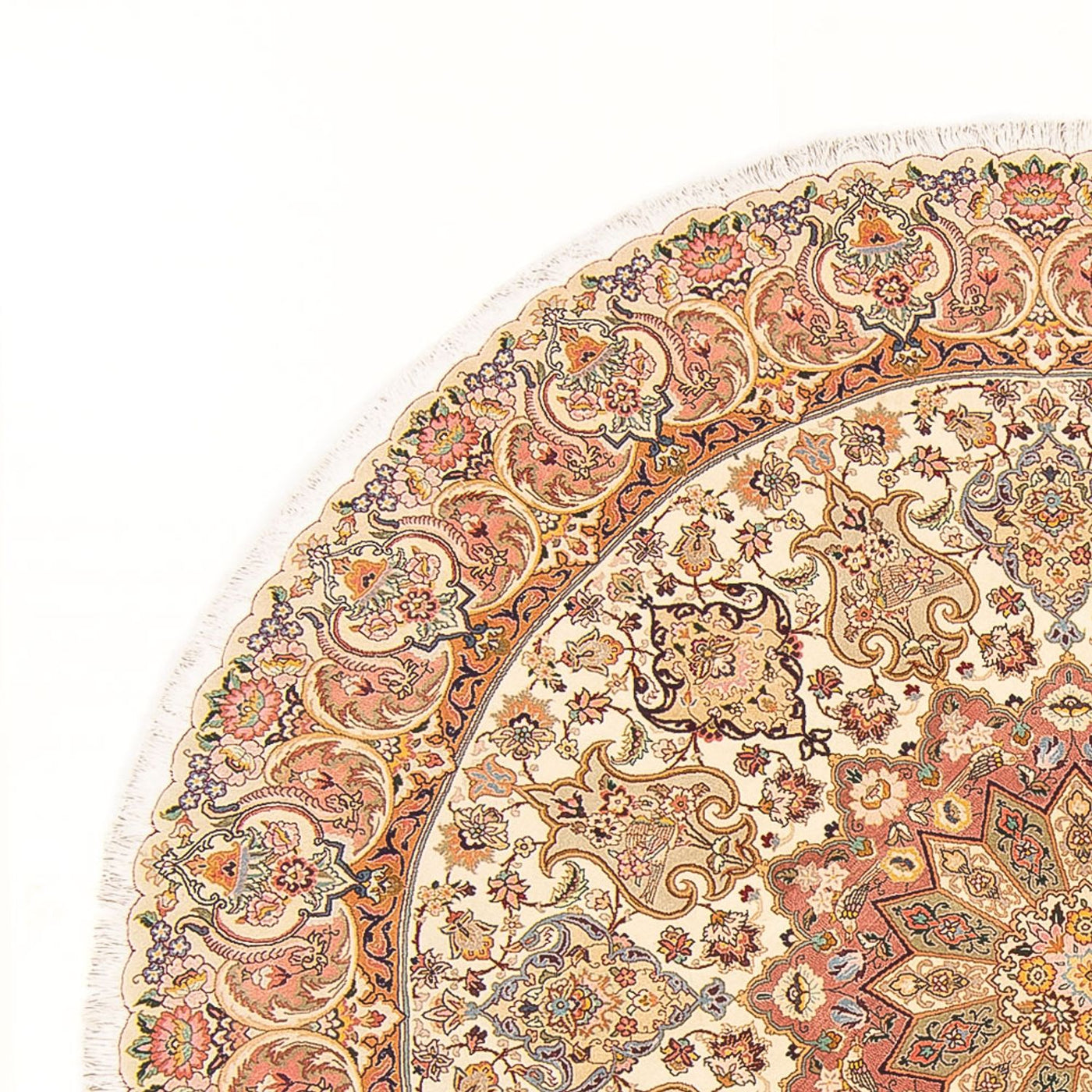 Tabriz - 50 Raj Mattan 200x200cm - Persisk matta