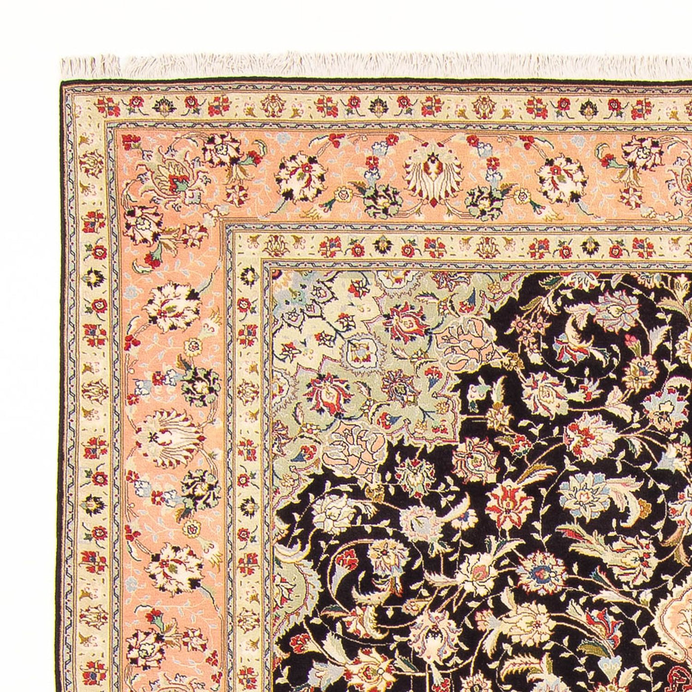 Persisk matta - Tabriz - Royal - 293 x 207 cm - mörkblå
