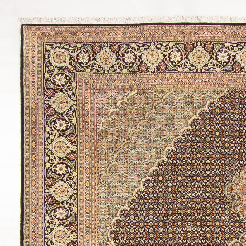 Persisk matta - Tabriz - Royal - 296 x 199 cm - mörkblå