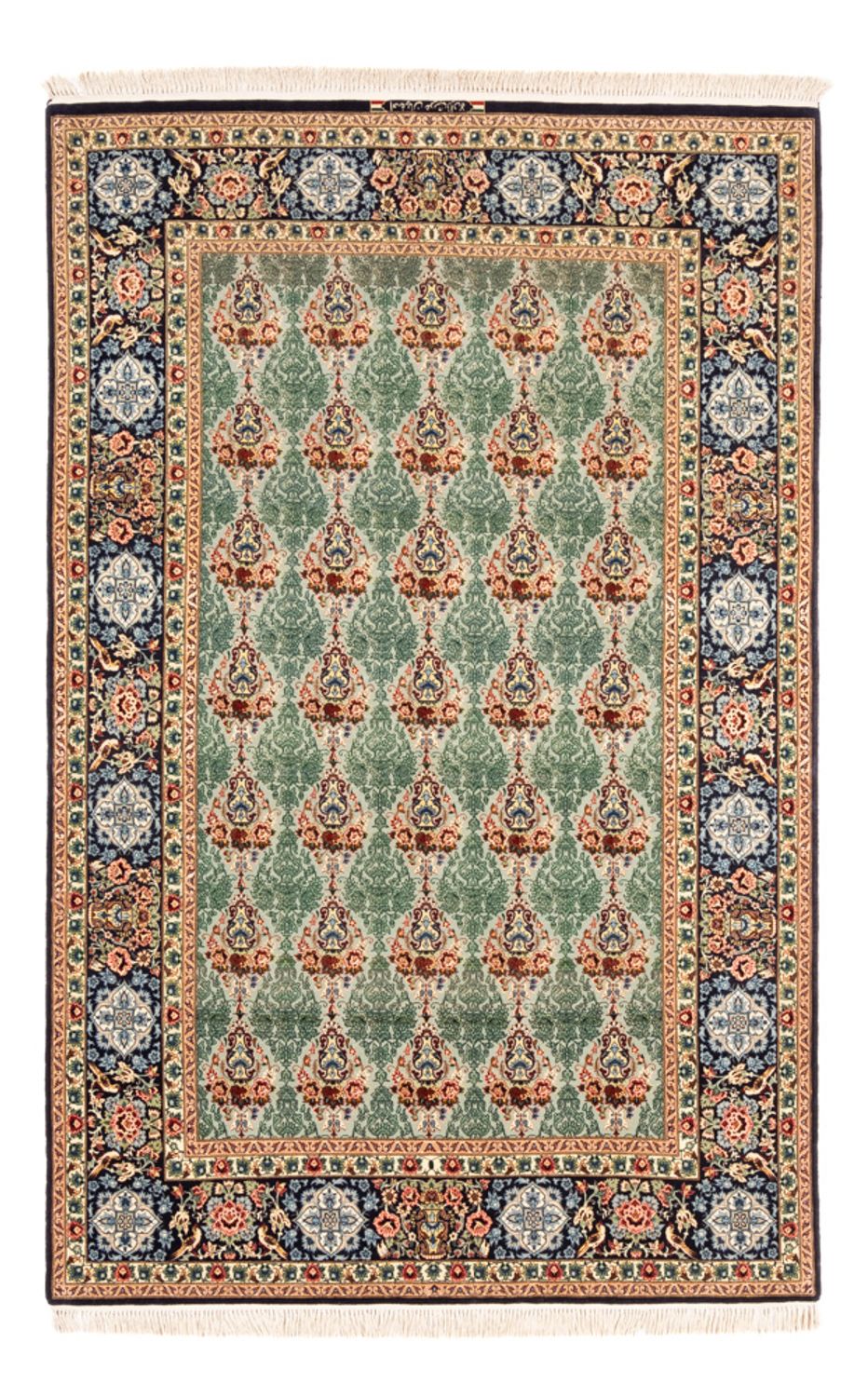 Persisk matta - Isfahan - Premium - 244 x 157 cm - grön
