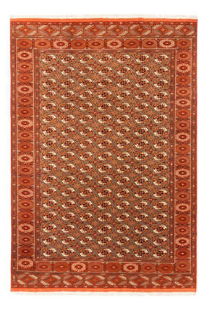 Turkaman-matta - 305 x 205 cm - mörk beige