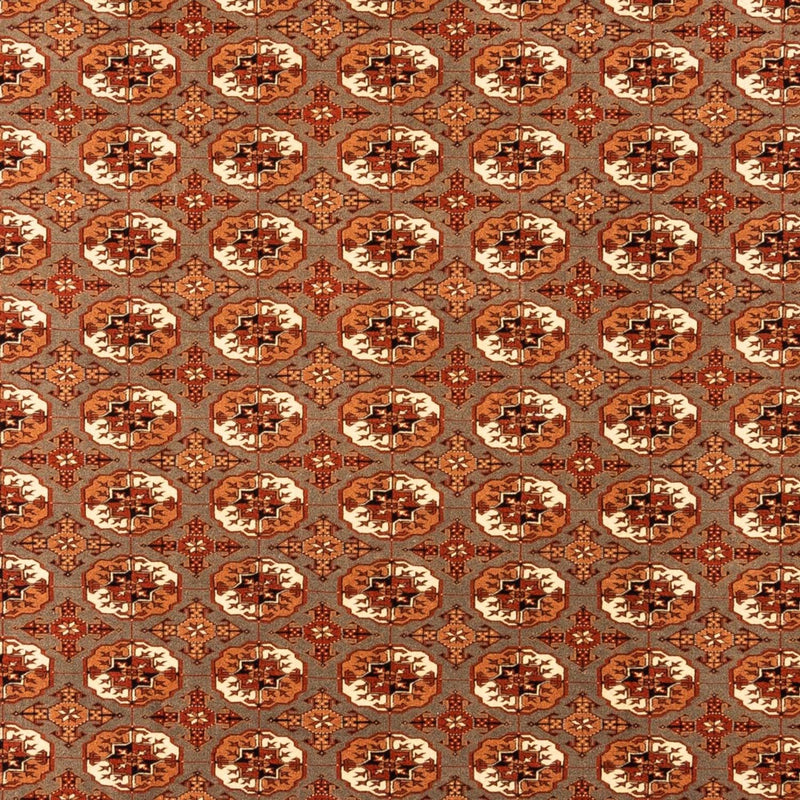 Turkaman-matta - 305 x 205 cm - mörk beige
