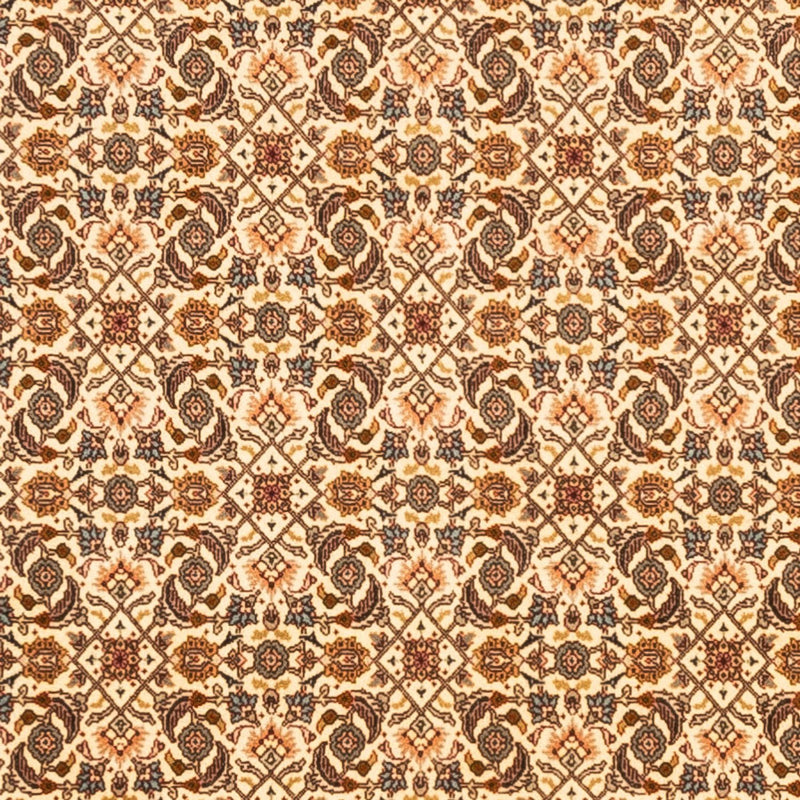 Persisk matta - Tabriz - Royal kvadrat  - 206 x 204 cm - mörk beige
