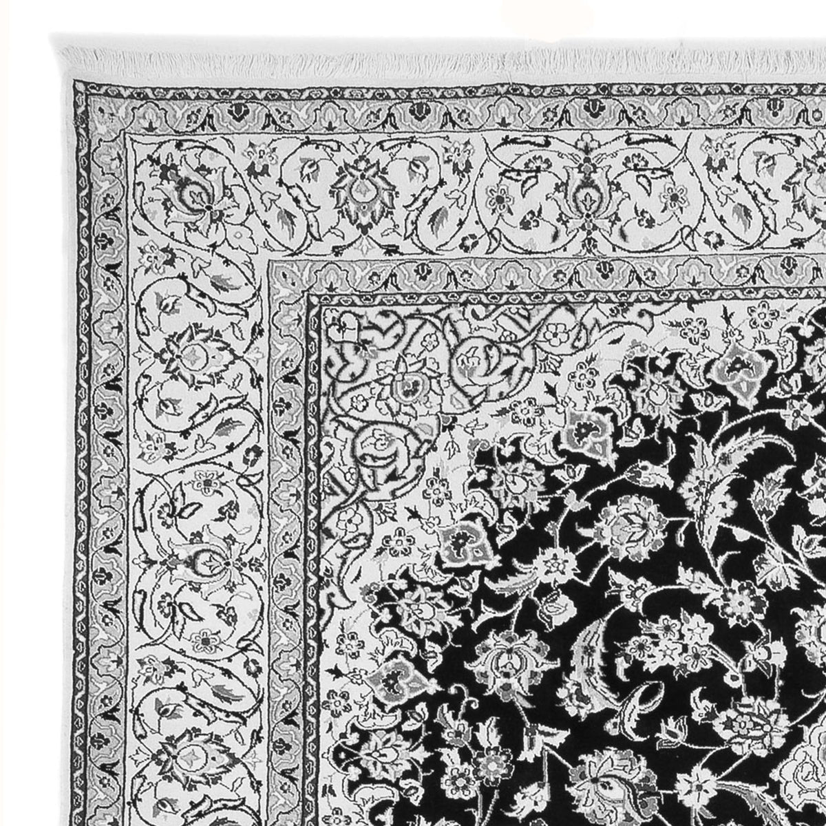 Persisk matta - Nain - 304 x 200 cm - mörkblå