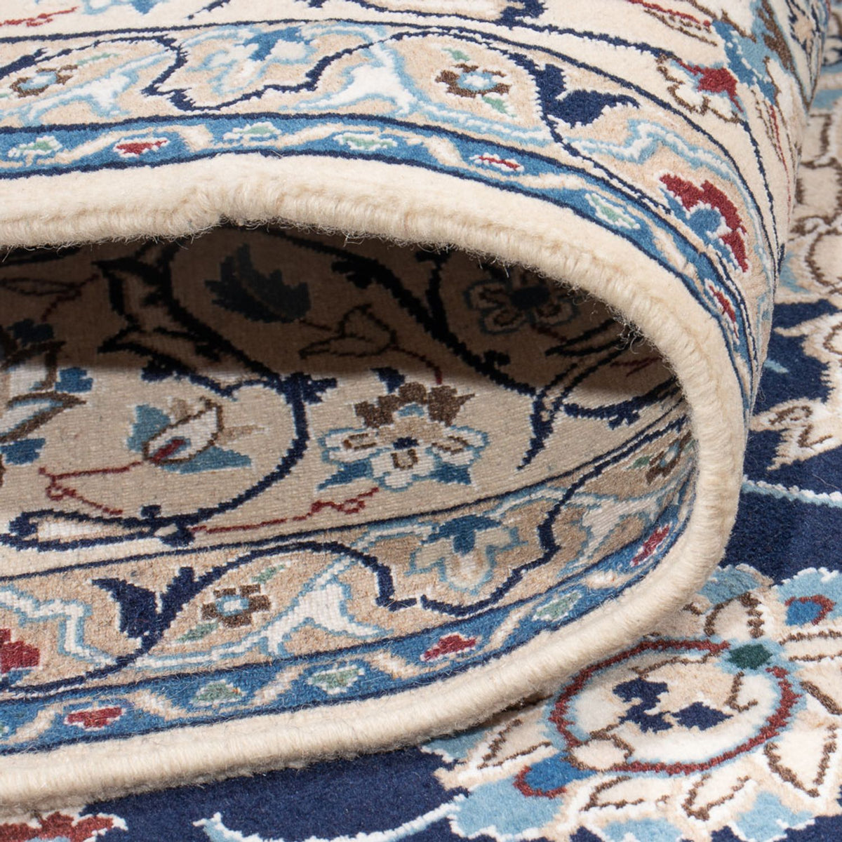 Persisk matta - Nain - 304 x 200 cm - mörkblå