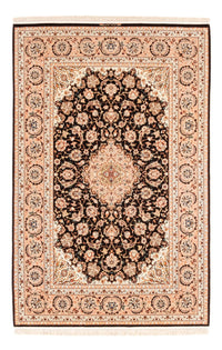Runner Persisk matta - Isfahan - Premium - 227 x 148 cm - mörkblå