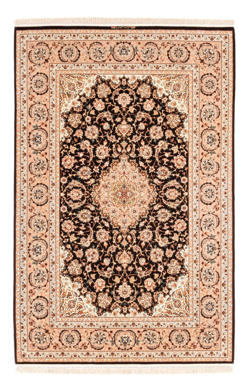 Runner Persisk matta - Isfahan - Premium - 227 x 148 cm - mörkblå