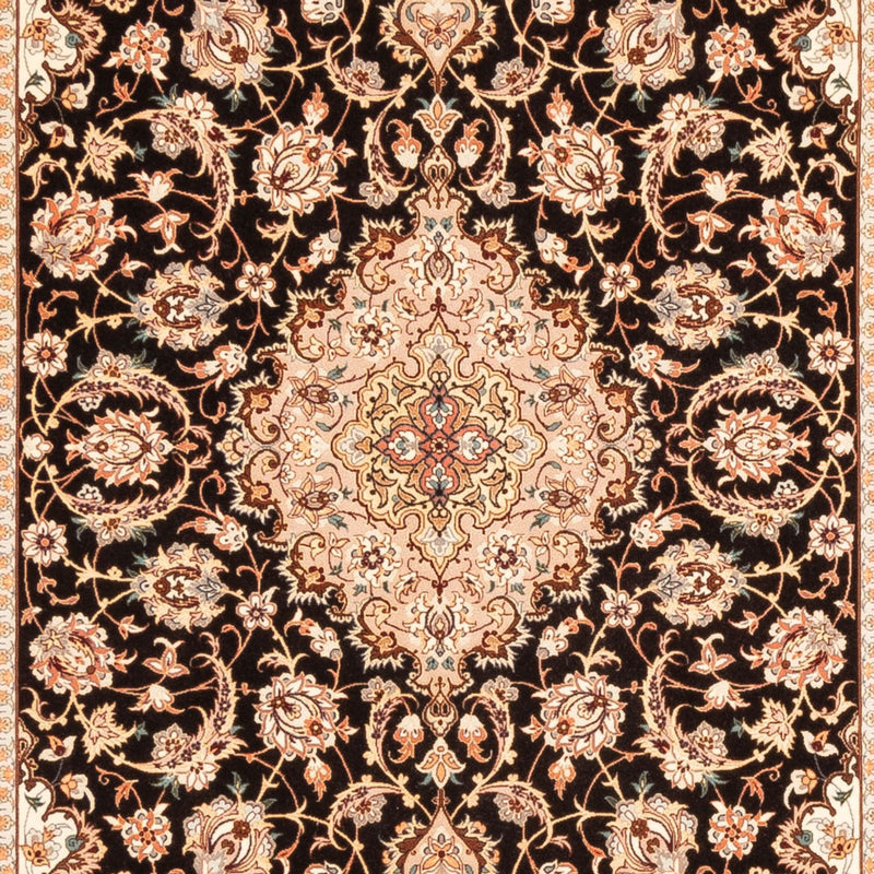 Runner Persisk matta - Isfahan - Premium - 227 x 148 cm - mörkblå