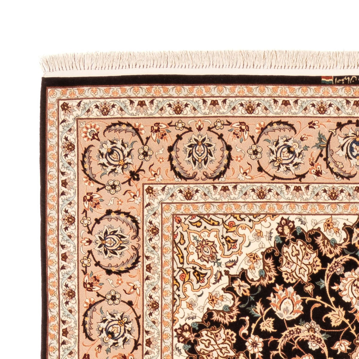 Runner Persisk matta - Isfahan - Premium - 227 x 148 cm - mörkblå