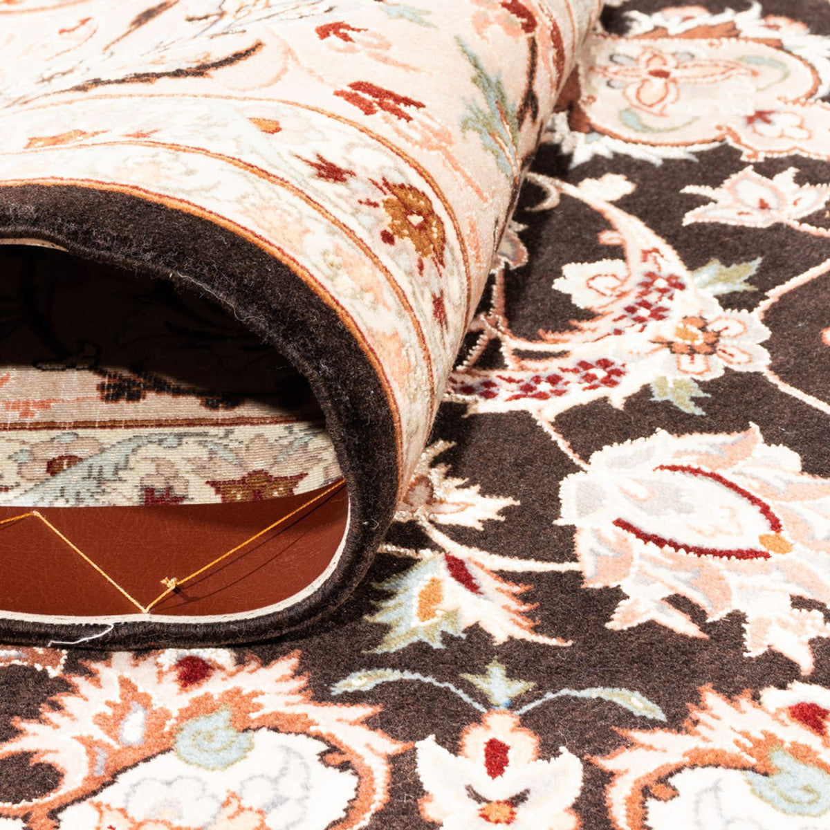 Runner Persisk matta - Isfahan - Premium - 227 x 148 cm - mörkblå