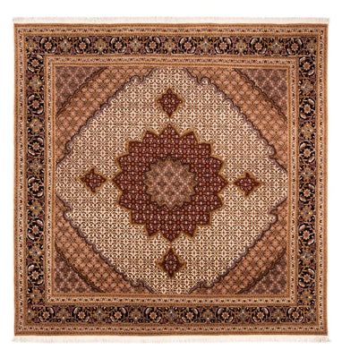 Persisk matta - Tabriz - Royal kvadrat  - 256 x 250 cm - bordeaux röd