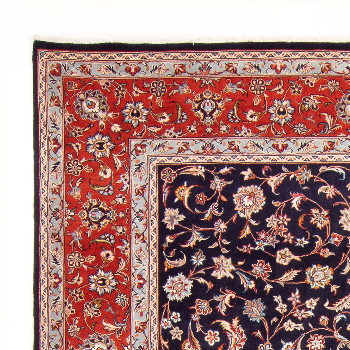 Persisk matta - Classic - 292 x 200 cm - mörkblå