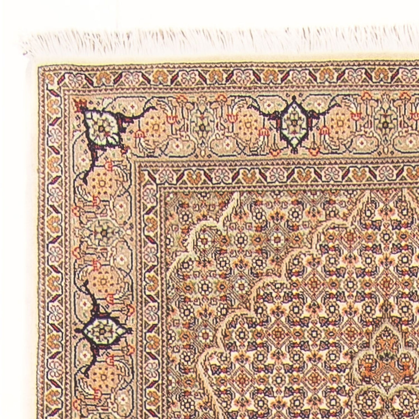 Runner Persisk matta - Tabriz - Royal - 403 x 82 cm - beige