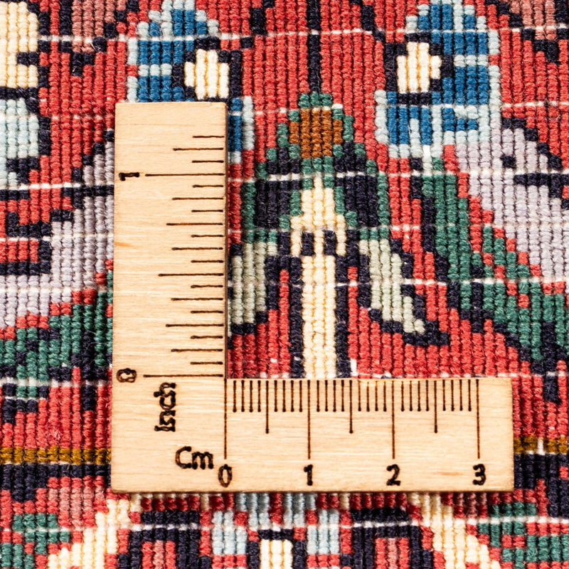 Persisk matta - Bijar kvadrat  - 250 x 248 cm - mörkblå