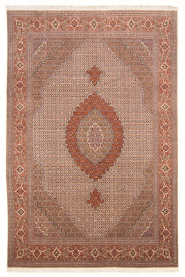 Persisk matta - Tabriz - Royal - 304 x 195 cm - mörk beige