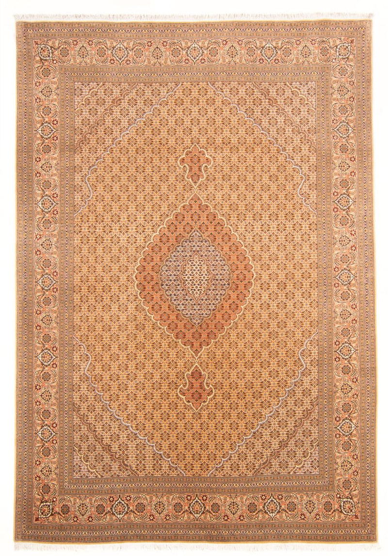Persisk matta - Tabriz - Royal - 300 x 200 cm - ljusbeige