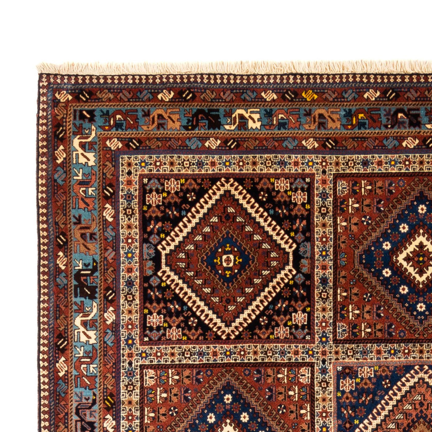 Persisk matta - Nomadic - 305 x 205 cm - mörk beige