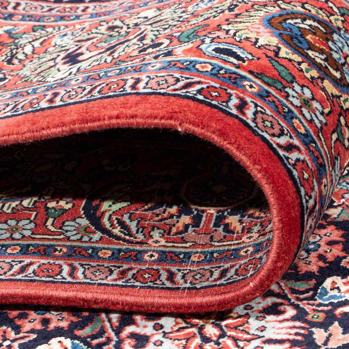 Persisk matta - Bijar - Kungliga - 292 x 200 cm - mörkblå