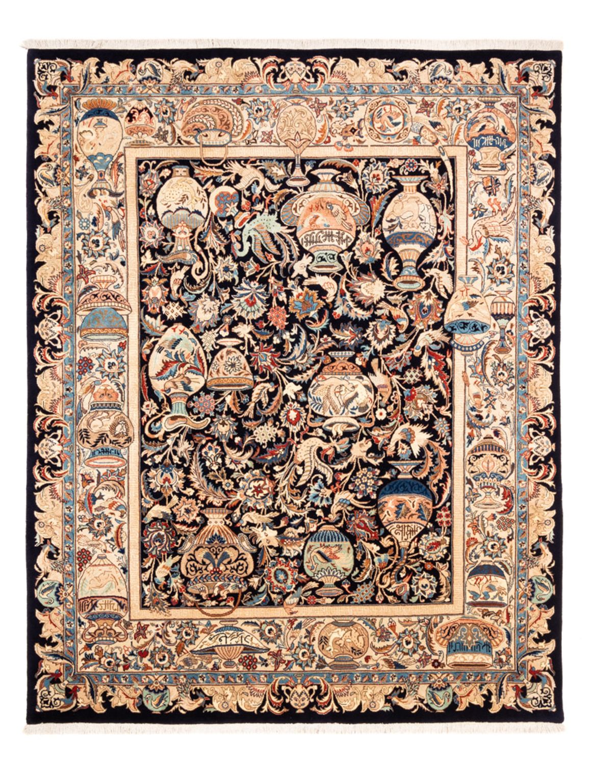 Persisk matta - Classic - 244 x 195 cm - grädde