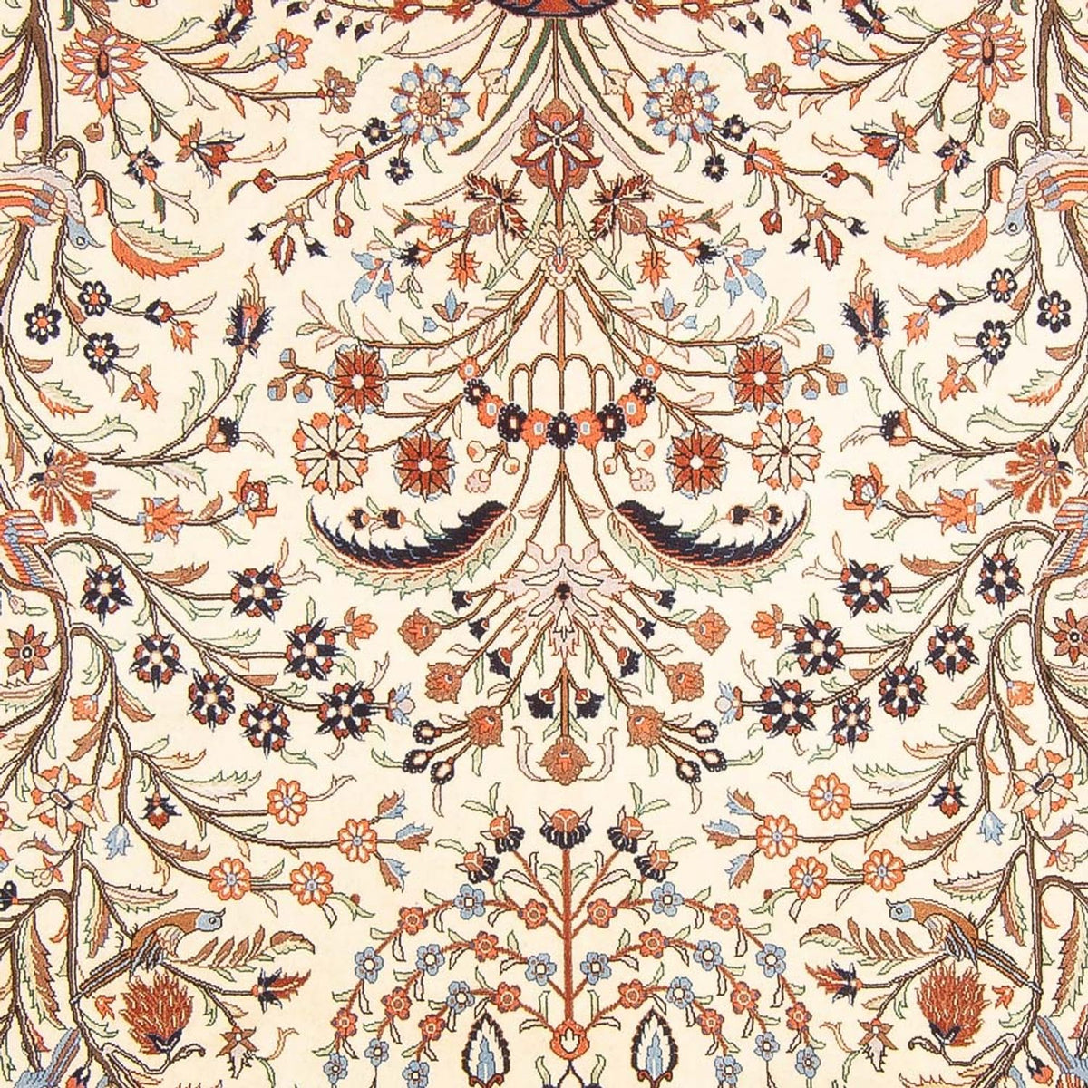 Persisk matta - Ghom - 280 x 211 cm - grädde