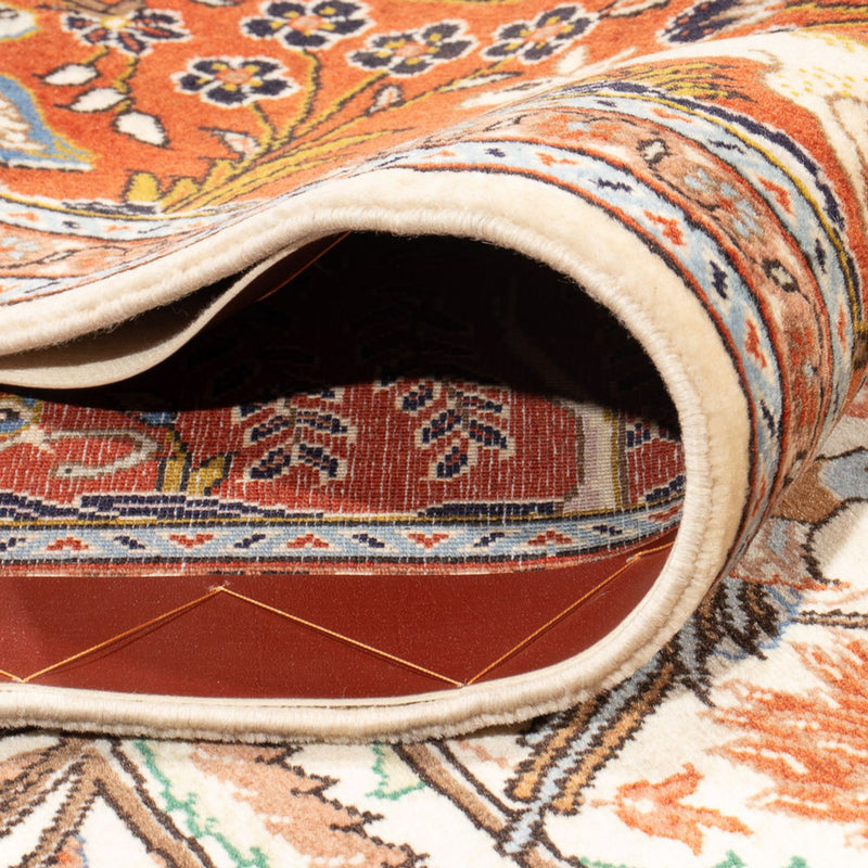 Persisk matta - Ghom - 280 x 211 cm - grädde