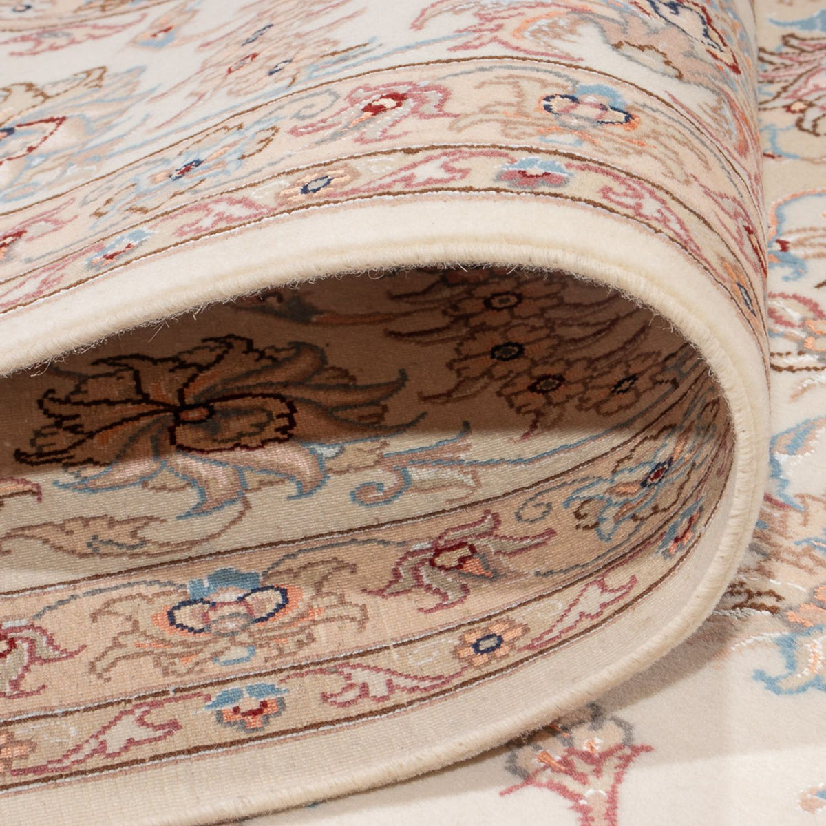 Persisk matta - Tabriz - Royal - 344 x 253 cm - grädde