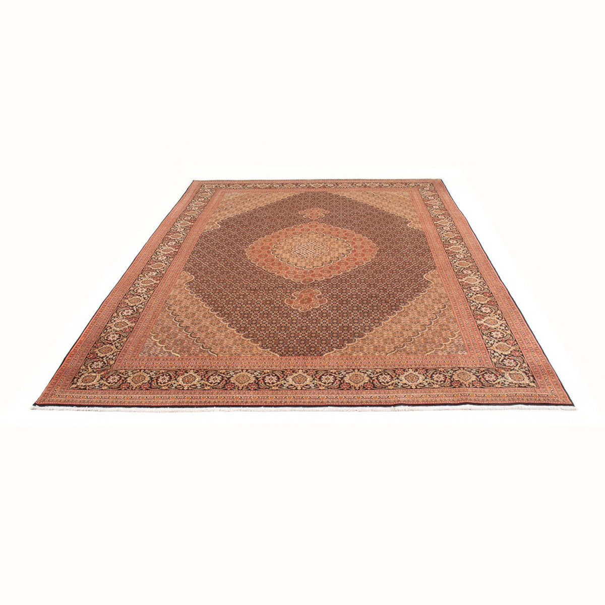Persisk matta - Tabriz - Royal - 300 x 204 cm - orange