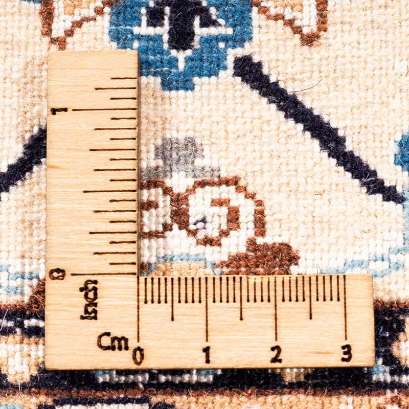 Persisk matta - Nain - Premium - 240 x 203 cm - grädde