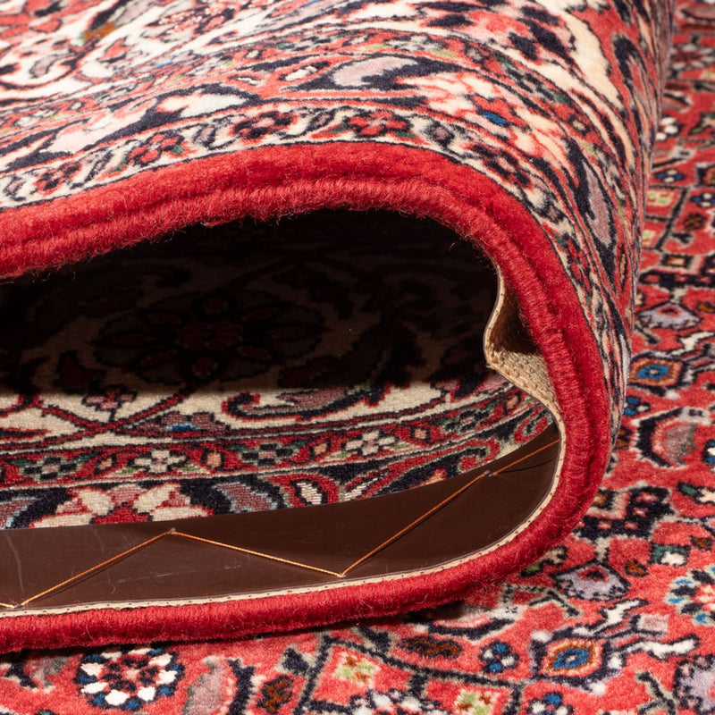 Persisk matta - Bijar - Kungliga - 272 x 217 cm - mörkröd