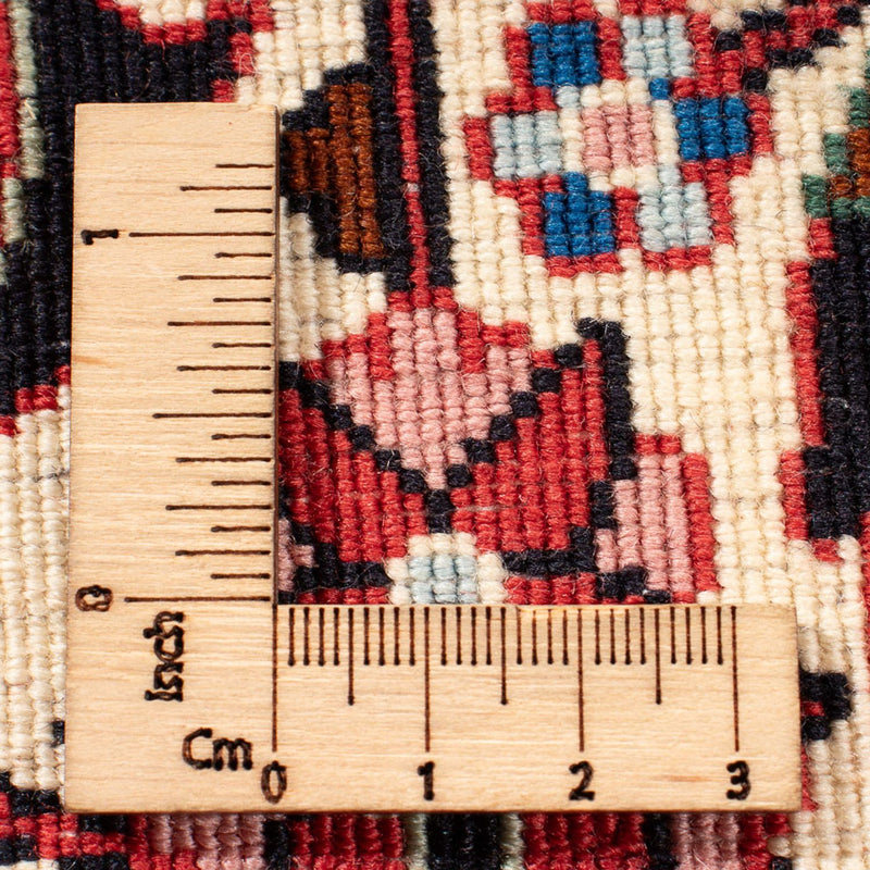 Persisk matta - Bijar - Kungliga - 272 x 217 cm - mörkröd