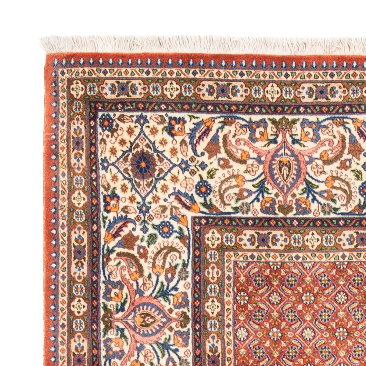 Persisk matta - Classic kvadrat  - 246 x 242 cm - ljusröd