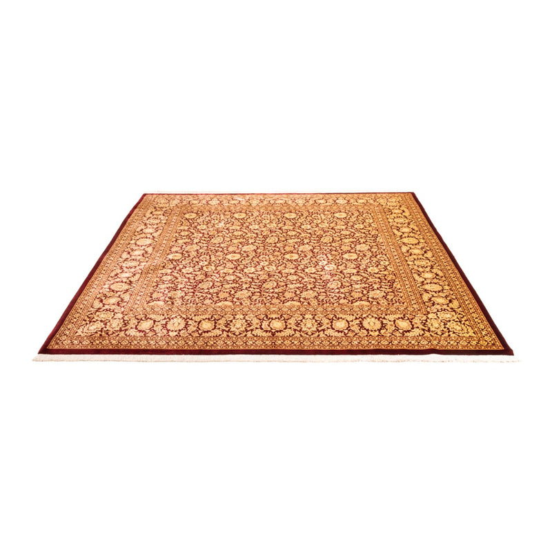 Silk Carpet - Ghom Silk - Premium kvadrat  - 200 x 200 cm - guld