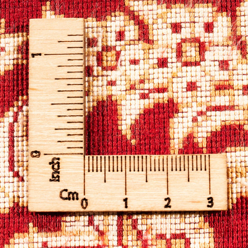 Silk Carpet - Ghom Silk - Premium kvadrat  - 200 x 200 cm - guld