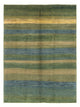 Gabbeh-matta - persisk - 208 x 150 cm - ljusgrön