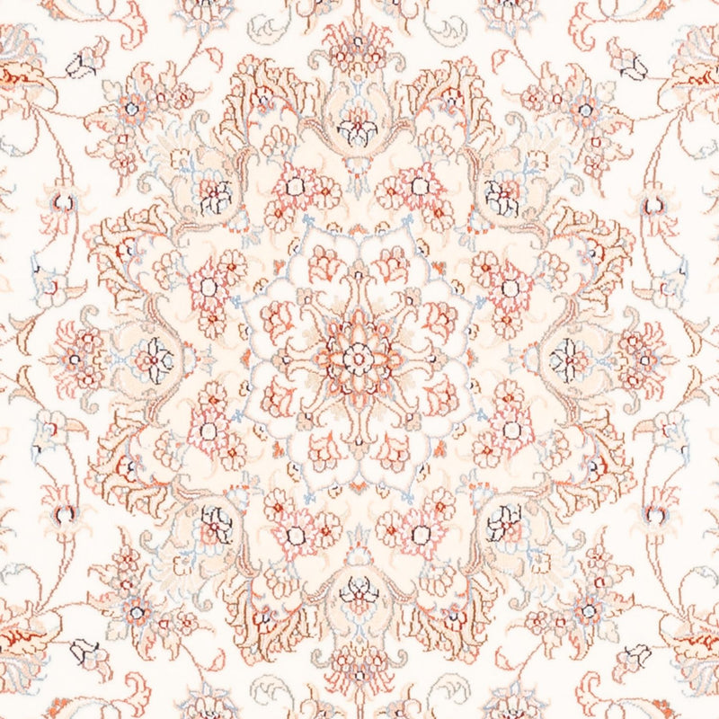 Persisk matta - Tabriz - 200 x 147 cm - grädde