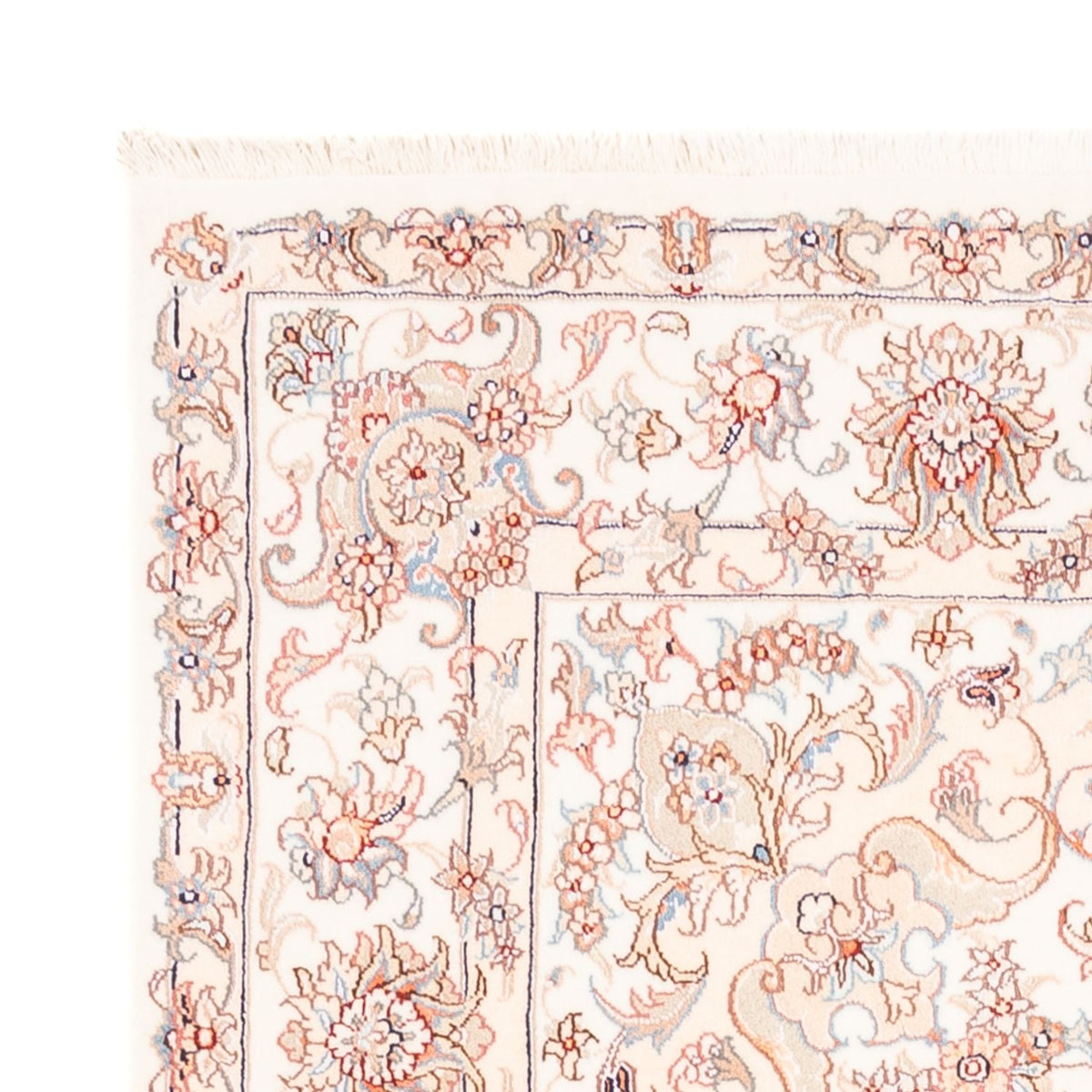 Persisk matta - Tabriz - 200 x 147 cm - grädde