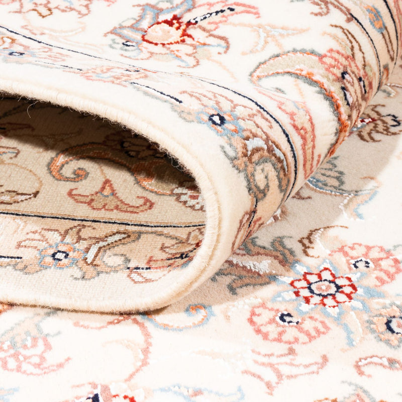 Persisk matta - Tabriz - 200 x 147 cm - grädde