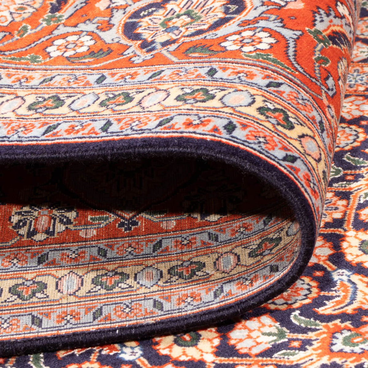 Persisk matta - Tabriz - Royal - 290 x 200 cm - mörkblå