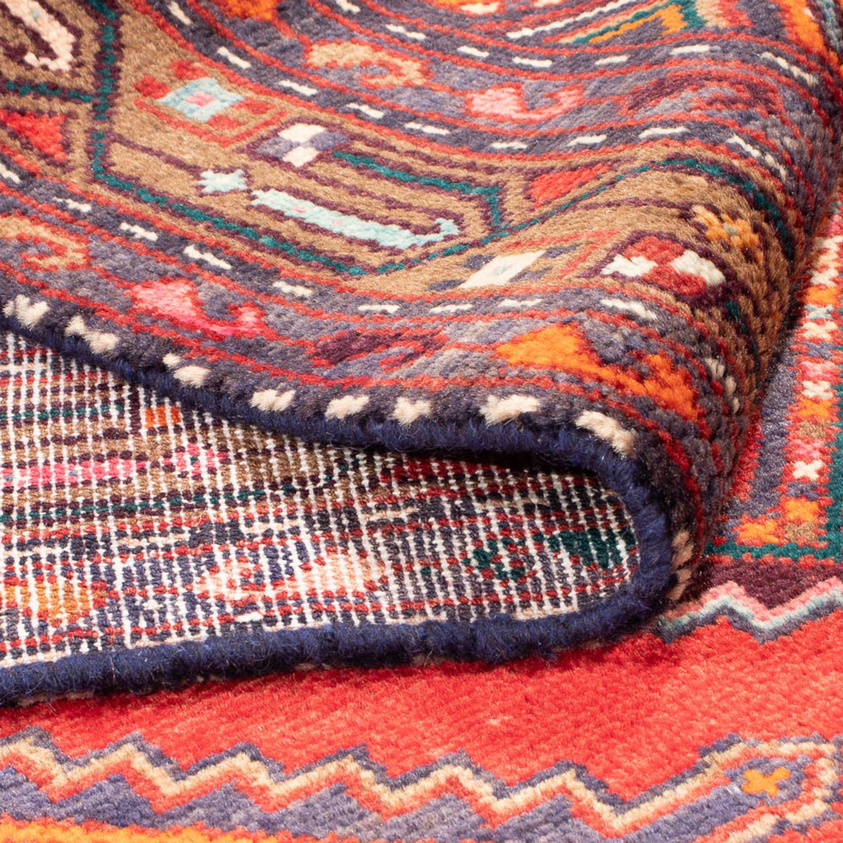 Runner Persisk matta - Nomadic - 300 x 102 cm - röd